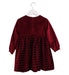 A Red Long Sleeve Dresses from Chickeeduck in size 2T for girl. (Back View)