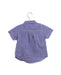 A Blue Shirts from Cyrillus in size 6-12M for boy. (Back View)