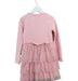 A Pink Long Sleeve Dresses from Guess in size 5T for girl. (Back View)