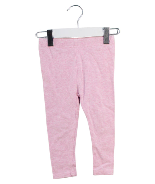 A Pink Leggings from Seed in size 12-18M for girl. (Front View)