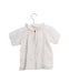A White Short Sleeve Tops from Petit Bateau in size 18-24M for girl. (Back View)