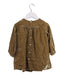 A Brown Long Sleeve Dresses from Bonpoint in size 2T for girl. (Back View)