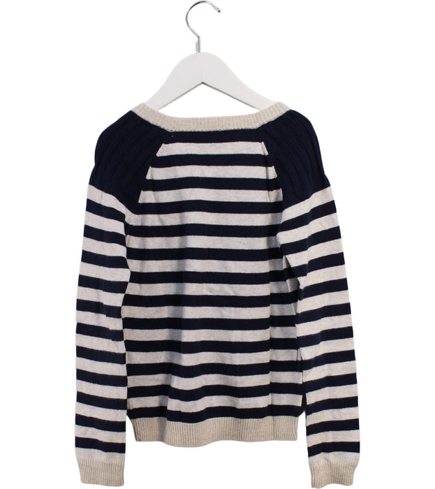A Navy Knit Sweaters from Scotch & Soda in size 8Y for girl. (Back View)