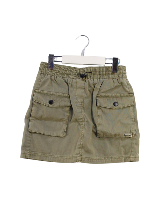 A Green Short Skirts from Guess in size 8Y for girl. (Front View)