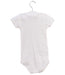 A White Short Sleeve Bodysuits from Petit Bateau in size 6-12M for girl. (Back View)