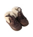 A Brown Winter Boots from Jacadi in size 12-18M for neutral. (Front View)