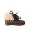 A Brown Winter Boots from Jacadi in size 12-18M for neutral. (Back View)