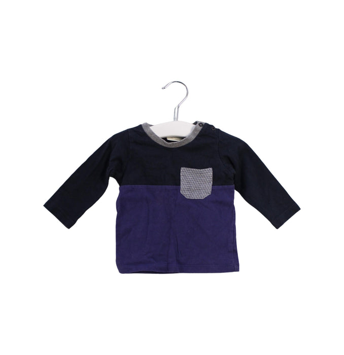 A Navy Long Sleeve Tops from Fendi in size 3-6M for boy. (Front View)
