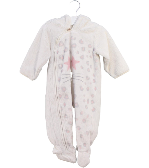 A White Long Sleeve Jumpsuits from Little Marc Jacobs in size 3-6M for girl. (Front View)