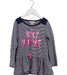 A Navy Long Sleeve Tops from Juicy Couture in size 4T for girl. (Front View)