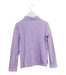 A Purple Long Sleeve Polos from Polo Ralph Lauren in size 6T for girl. (Back View)