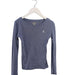 A Blue Long Sleeve Tops from Polo Ralph Lauren in size 6T for girl. (Front View)