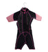 A Black Wetsuits from Watersports in size 8Y for girl. (Back View)