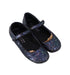 A Navy Flats from Manuela de Juan in size 6T for girl. (Front View)