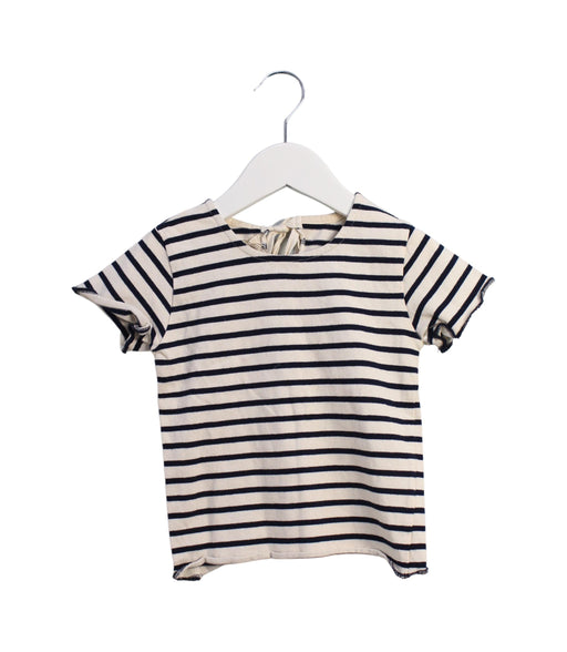 A Ivory Short Sleeve T Shirts from Siseo Olive in size 12-18M for girl. (Front View)