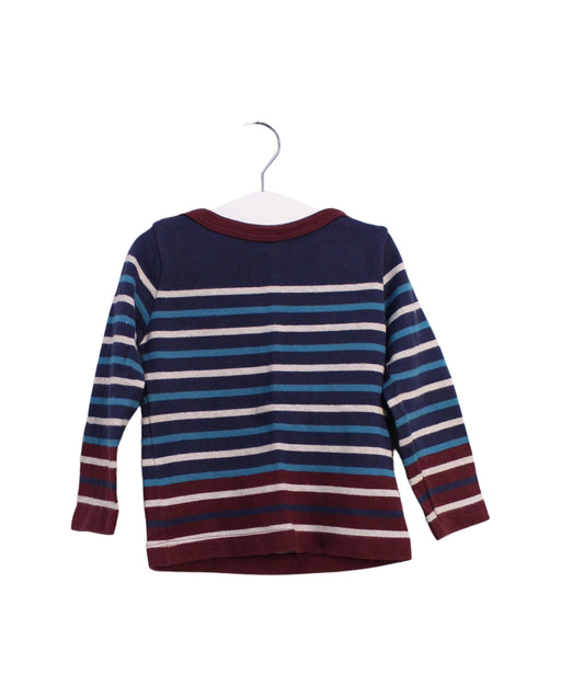 A Multicolour Long Sleeve Tops from Petit Bateau in size 18-24M for boy. (Front View)