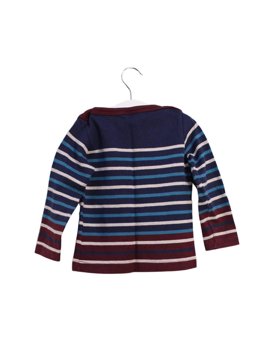 A Multicolour Long Sleeve Tops from Petit Bateau in size 18-24M for boy. (Back View)