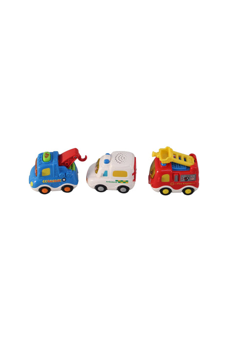 Vtech Ambulance, Tow Truck and Fire Engine O/S (Approx. 7x8.5cm)