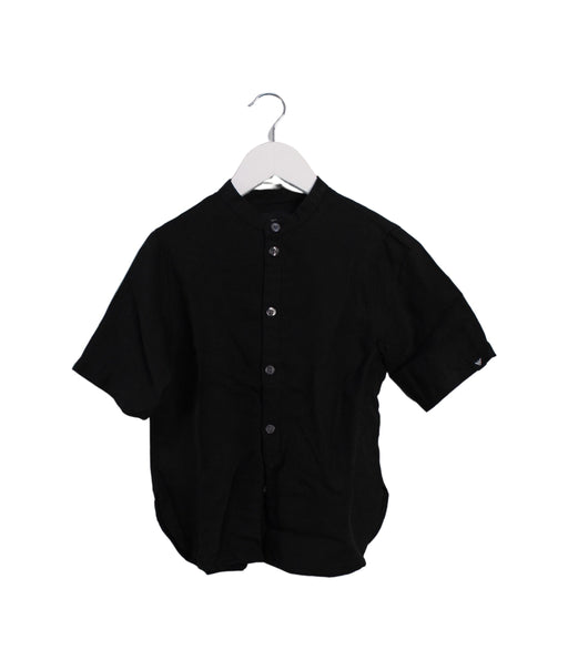 A Black Shirts from Emporio Armani in size 6T for boy. (Front View)