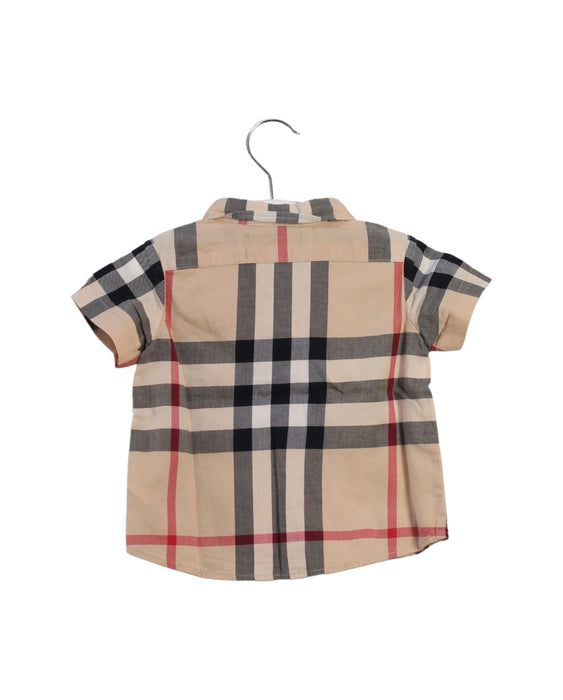 A Multicolour Shirts from Burberry in size 3-6M for boy. (Back View)