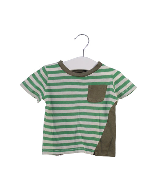 A Green Short Sleeve T Shirts from Stella McCartney in size 3-6M for boy. (Front View)