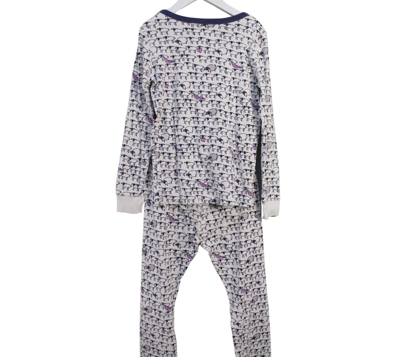 A White Pyjama Sets from Crewcuts in size 8Y for girl. (Back View)