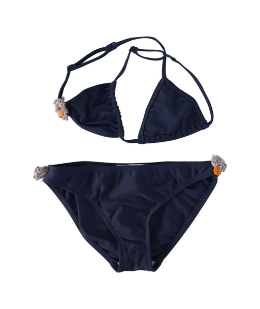 A Blue Bikinis from Bonpoint in size 10Y for girl. (Front View)