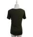 A Green Short Sleeve T Shirts from Mayarya in size M for maternity. (Back View)