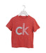 A Pink Short Sleeve T Shirts from Calvin Klein in size 4T for boy. (Front View)