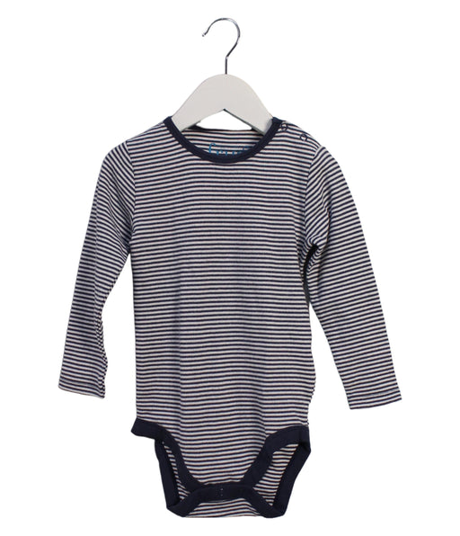 A Grey Long Sleeve Bodysuits from Frugi in size 2T for neutral. (Front View)