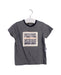 A Grey Short Sleeve T Shirts from Emporio Armani in size 3T for boy. (Front View)