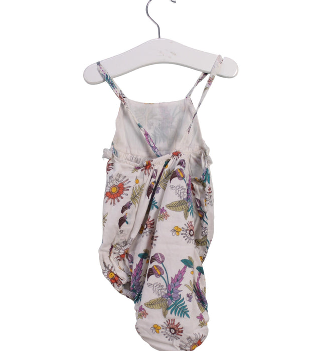 A Multicolour Sleeveless Bodysuits from Velveteen in size 12-18M for girl. (Back View)