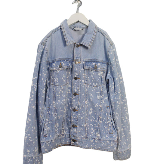 A Blue Lightweight Jackets from Stella McCartney in size 12Y for boy. (Front View)