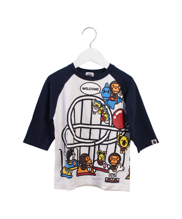 BAPE KIDS Long Sleeve Top 5T - 6T