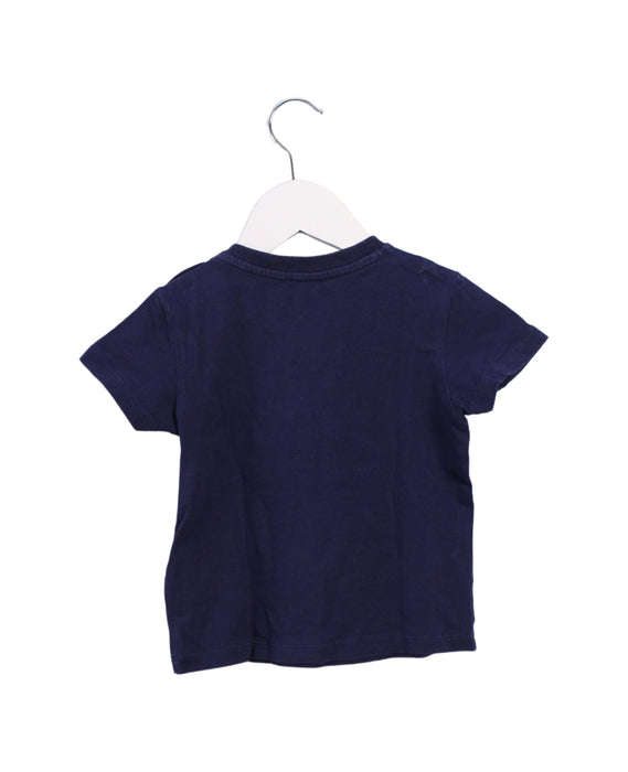 A Blue Short Sleeve T Shirts from Moschino in size 18-24M for boy. (Back View)