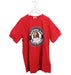 A Red Short Sleeve T Shirts from BAPE KIDS in size 10Y for boy. (Front View)