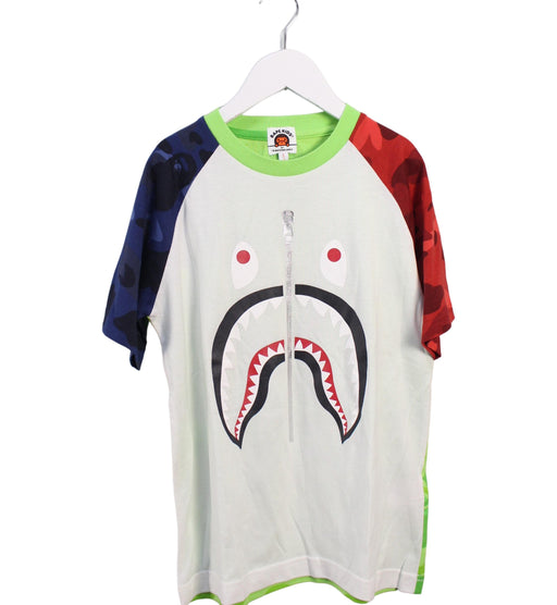 A Multicolour Short Sleeve T Shirts from BAPE KIDS in size 10Y for boy. (Front View)