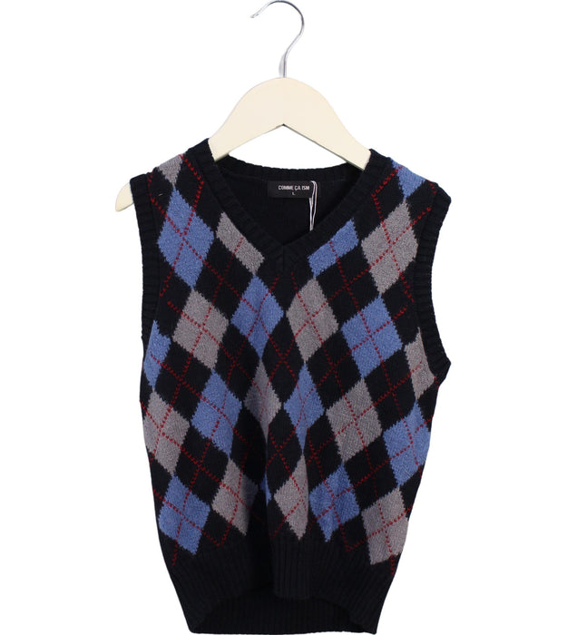Comme Ca Ism Sweater Vest 5T - 8Y (120-130cm)