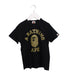 A Black Short Sleeve T Shirts from BAPE KIDS in size 5T for boy. (Front View)
