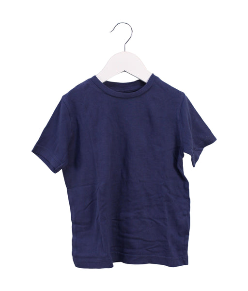A Blue Short Sleeve T Shirts from Boden in size 3T for boy. (Front View)