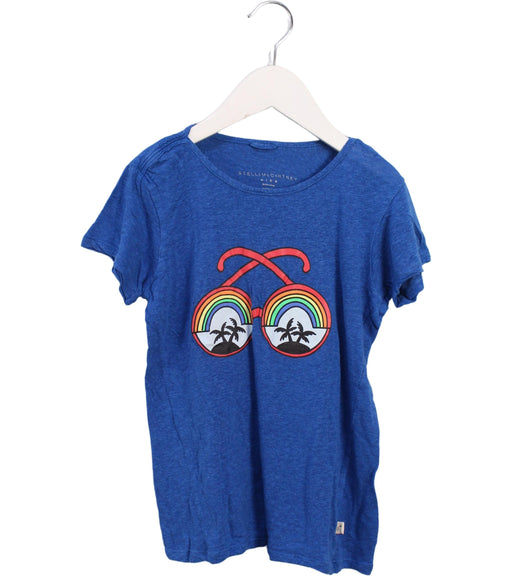 A Blue Short Sleeve T Shirts from Stella McCartney in size 8Y for girl. (Front View)