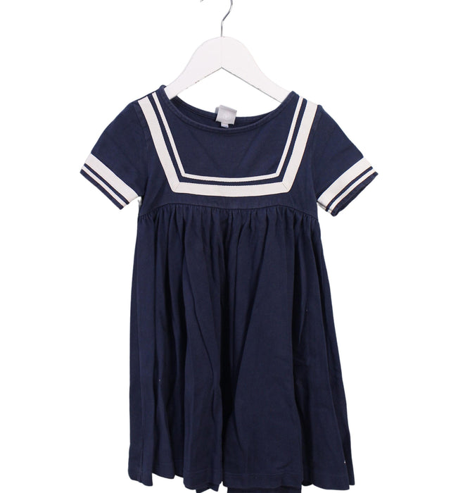 Petit Bateau Short Sleeve Dress 4T (104cm)