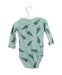 A Green Long Sleeve Bodysuits from Bobo Choses in size 3-6M for boy. (Back View)