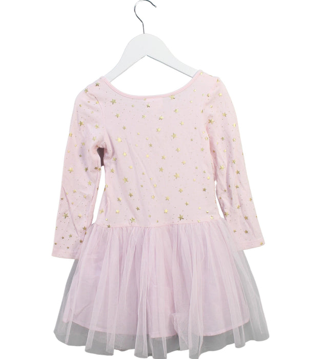 Seed Long Sleeve Tulle Dress 5T