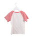 A Pink Short Sleeve T Shirts from miles baby in size 5T for girl. (Back View)