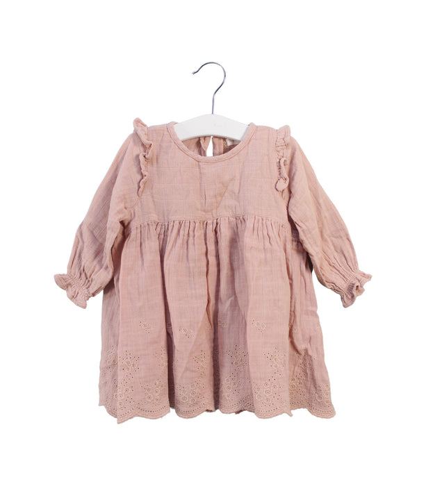 Brown Jamie Kay Long Sleeve Dress 6-12M Retykle Brown Jamie Kay Long Sleeve Dress 6-12M Retykle