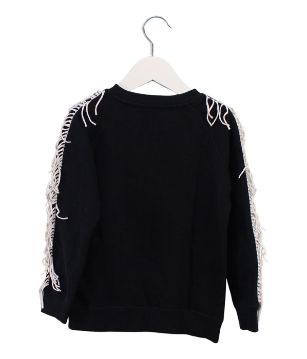 A Black Sweatshirts from Stella McCartney in size 6T for girl. (Back View)
