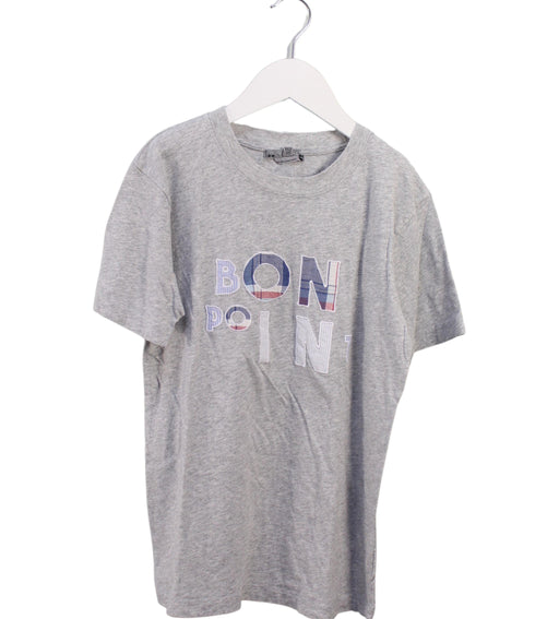 A Grey Short Sleeve T Shirts from Bonpoint in size 12Y for boy. (Front View)