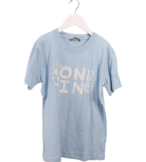 A Blue Short Sleeve T Shirts from Bonpoint in size 12Y for boy. (Front View)