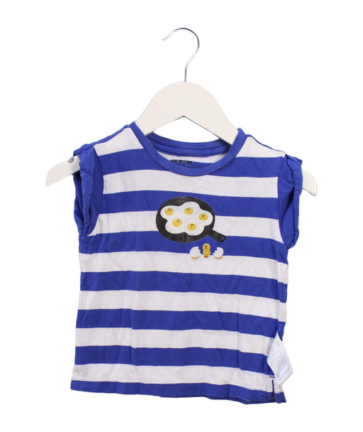 A Blue Short Sleeve T Shirts from LINE FRIENDS in size 3T for boy. (Front View)